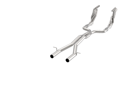 Stainless Header and Full Exhaust Kit. - 1-7/8" Headers & Catted Exhaust Kit For OEM Mufflers. 2016-2024 Camaro SS.