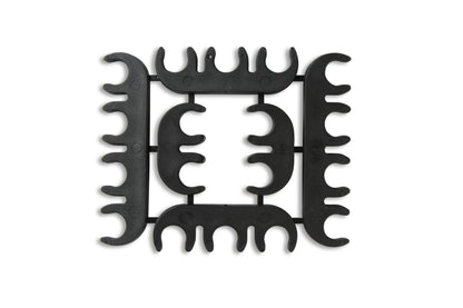 Jeu de câbles d'allumage - 8 mm - Câble noir avec embouts noirs à 90°