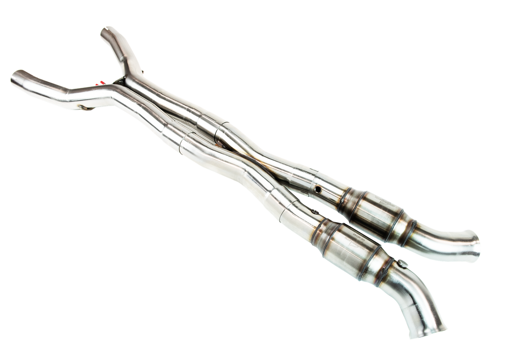Stainless Header and Connection Kit. - 1-7/8" Header and H.O. GREEN Connection Kit. 2014-2019 Corvette LT1/LT4/LT5 6.2L