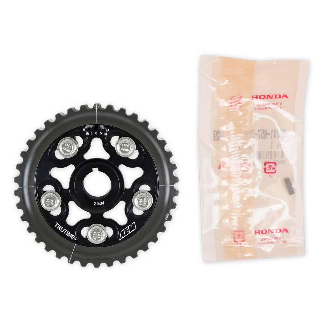 T.G.K. BLK D16 96-00 BLACK - AEM Tru-Time Adjustable Cam Gear