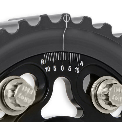 TGK BLK D16 96-00 NOIR - Pignon d'arbre à cames réglable AEM Tru-Time