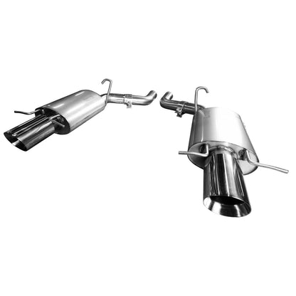 OEM x 2-1/2" Axle-Back Exhaust - 2-1/2" SS Axle-Back w/SS Tips. 2009-2014 Cadillac CTS-V Sedan/Wagon.
