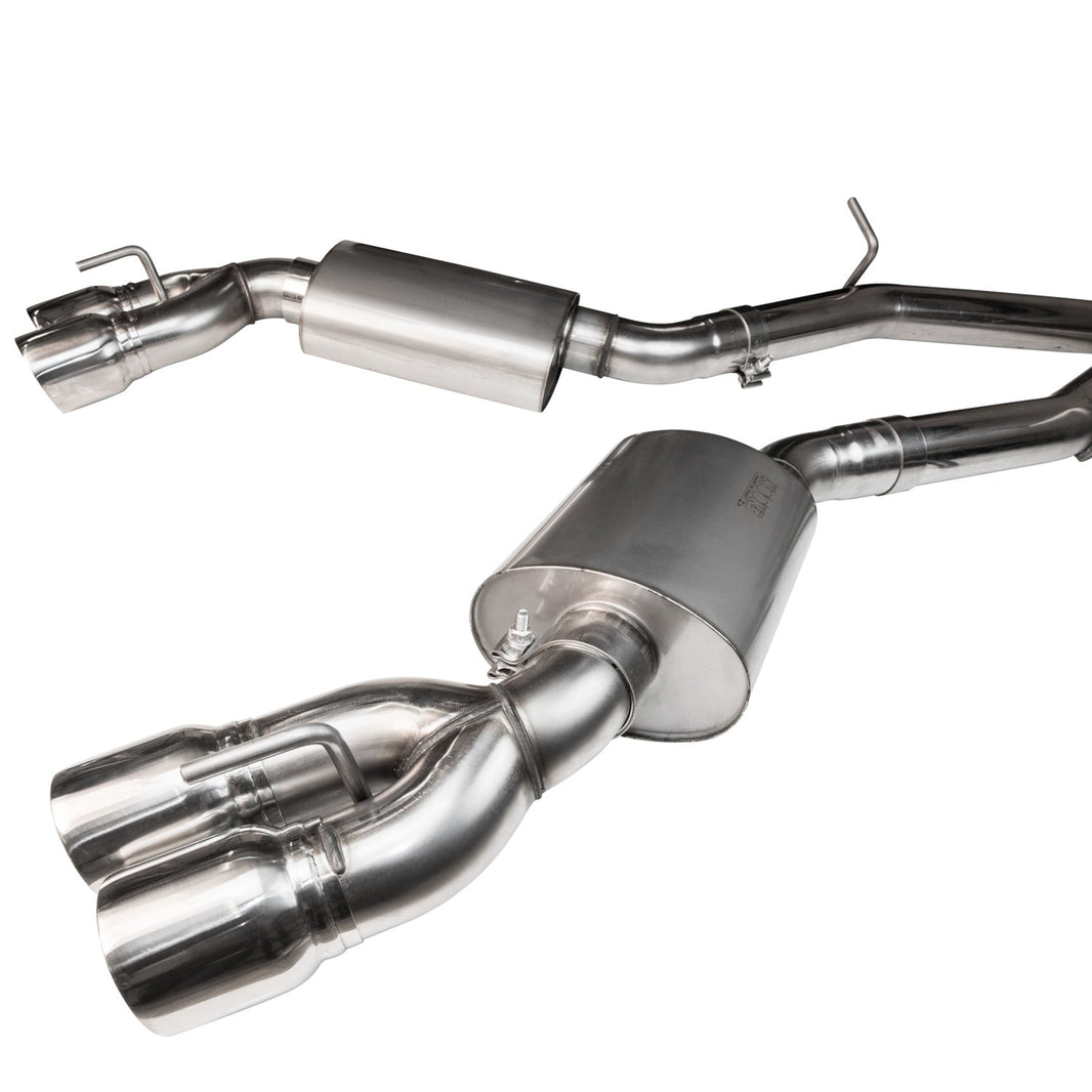 3" Competition Only Header-Back Exhaust - 3" SS Competition Only Header-Back Exhaust w/SS Tips. 2016-2020 Cadillac CTS-V.