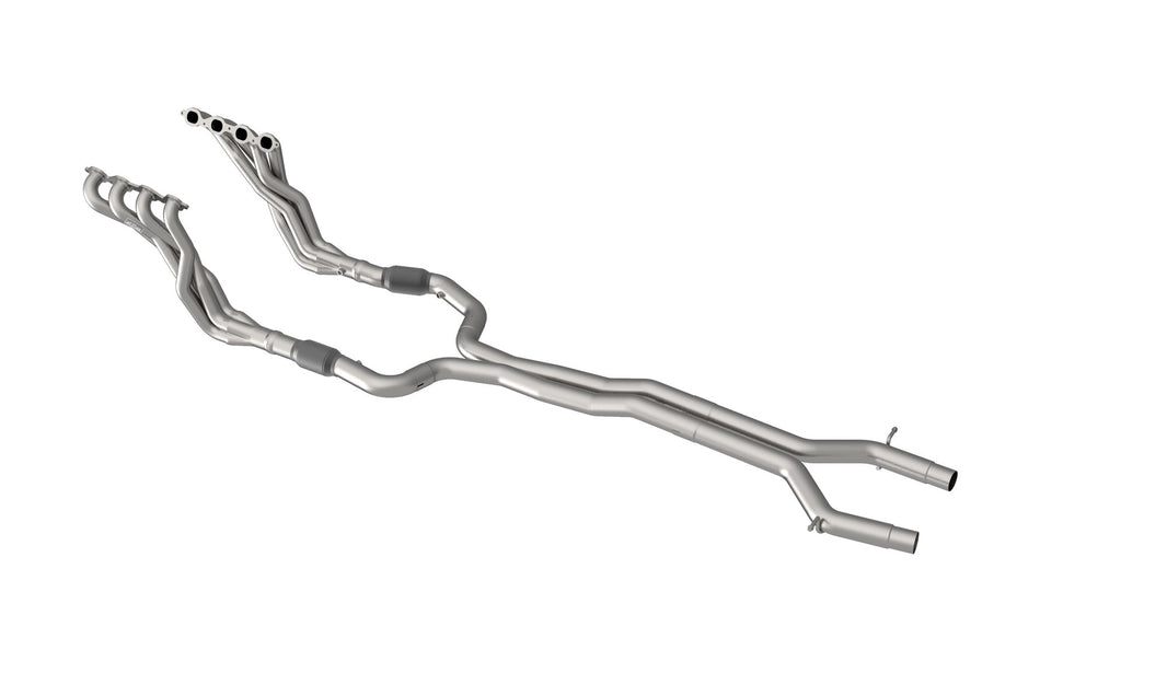 Stainless Header and Connection Kit. - 2" Header and GREEN Exhaust Kit. 2022-2024 Cadillac CT5-V. Blackwing