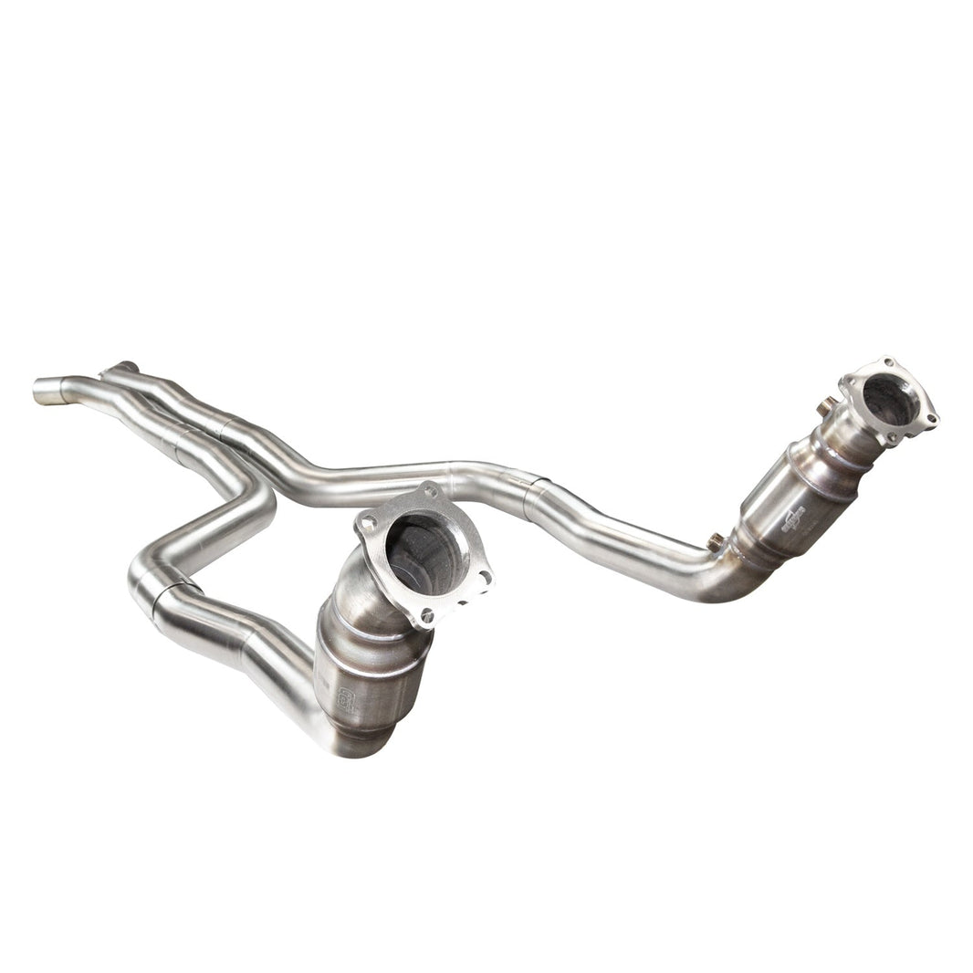 3" GREEN Catted Downpipes - 3" SS GREEN Catted Downpipes. 2016-2018 Cadillac ATS-V.
