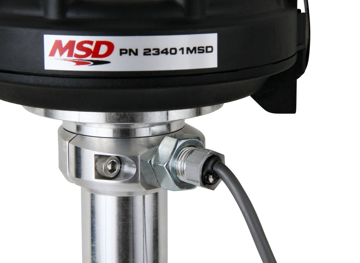 Chevy Crank Trigger Distributor with adjustable Cam Sync Pick-up - Photo - out of package Right