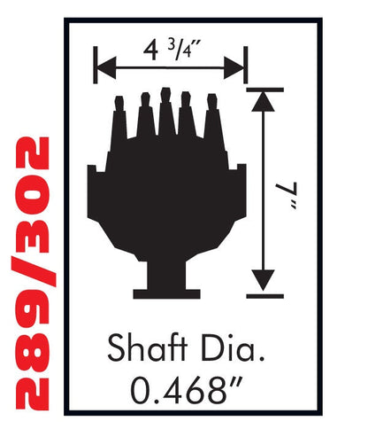 Pro-Billet Cam Sync Distributor, Ford 289/302, Bronze gear - Photo - Primary Kit