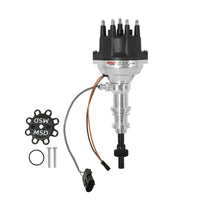 Sync Dist, Rotor Phas, 351W, Steel G - Pro-Billet Cam Sync Distributor, Ford 351W, Steel gear