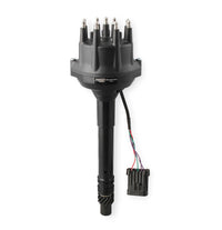 Dist., Black, Dual Sync, Chevy Tall Deck - MSD Black, Chevy Tall Deck Dual Sync Distributor