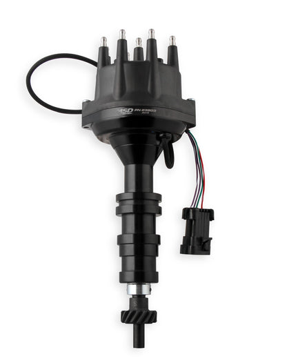 Dist., Black, Dual Sync, Ford FE - MSD Black, Ford FE Dual Sync Distributor