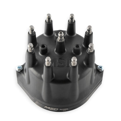 Dist., Black, Dual Sync, Ford FE - MSD Black, Ford FE Dual Sync Distributor