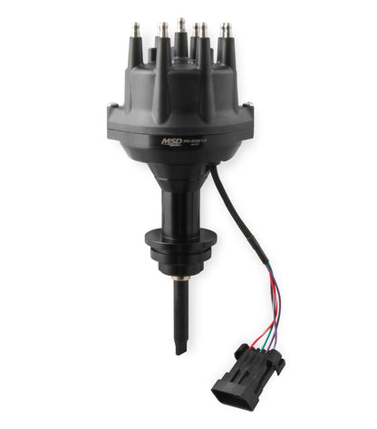 Dist., Black, Dual Sync, Chrysler S/B - MSD Black, Chrysler 318-360 Dual Sync Distributor