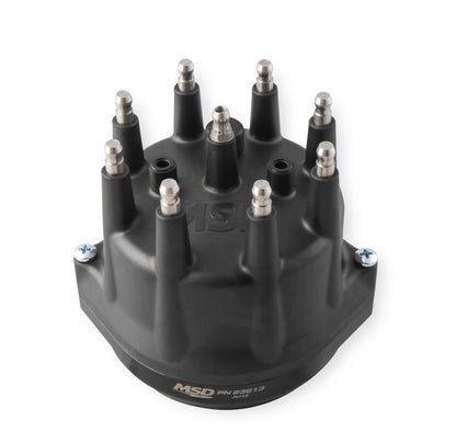 Dist., Black, Dual Sync, Chrysler S/B - MSD Black, Chrysler 318-360 Dual Sync Distributor