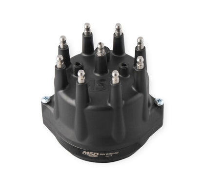 Dist., Black, Dual Sync, Pontiac V8 - MSD Black, Pontiac V8 Dual Sync Distributor