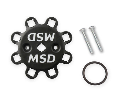 Dist., Black, Dual Sync, Pontiac V8 - MSD Black, Pontiac V8 Dual Sync Distributor