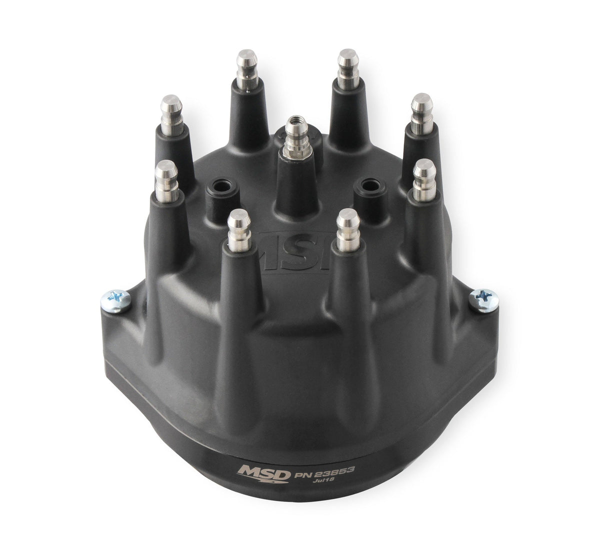 MSD Black, Oldsmobile V8 Dual Sync Distributor - Photo - out of package Left