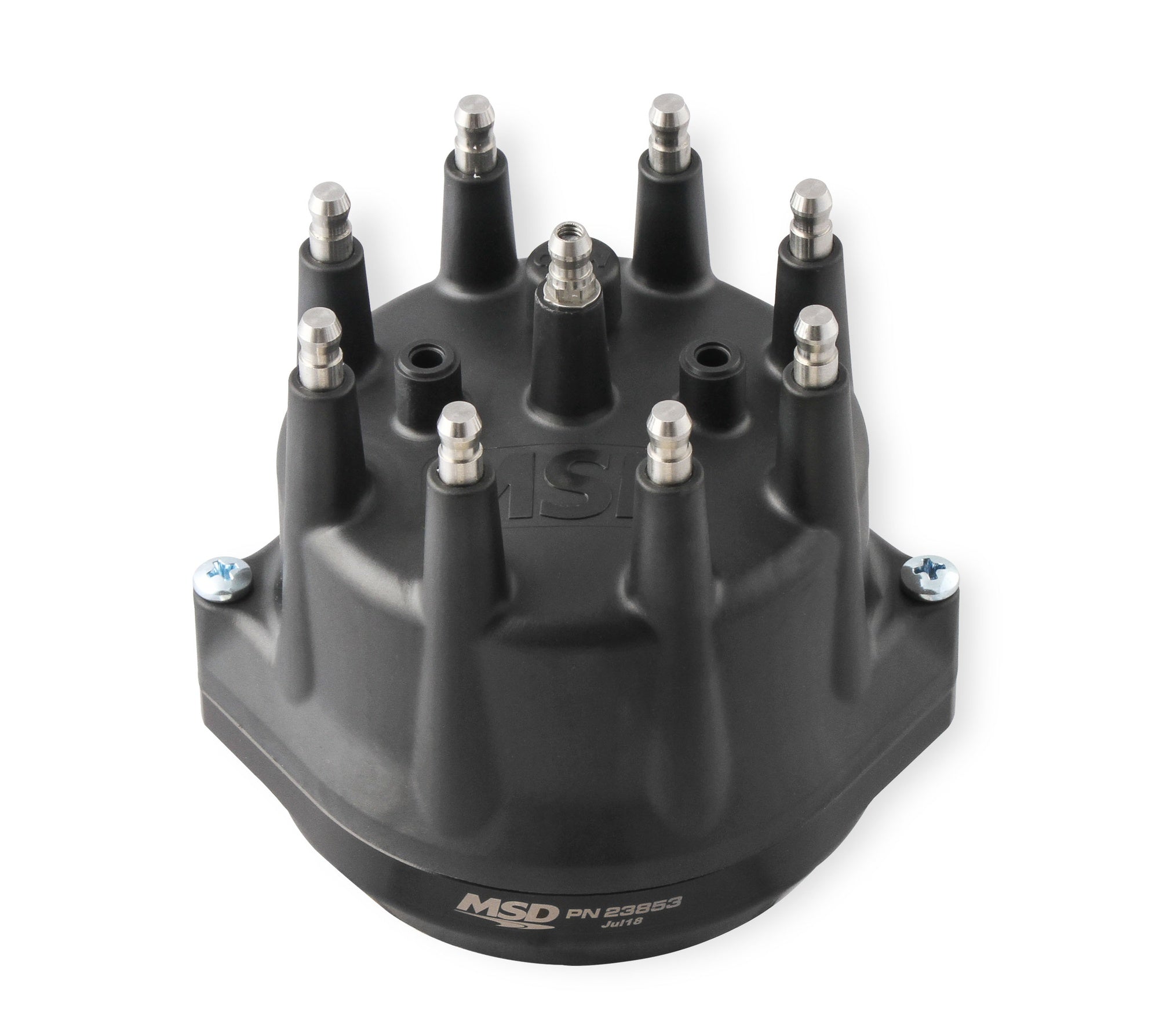 MSD Black, Oldsmobile V8 Dual Sync Distributor - Photo - out of package Left