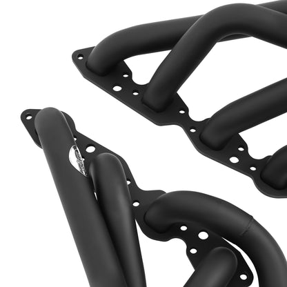 Hooker Super Competition Long Tube Headers - Painted - Photo - Close Up Angle