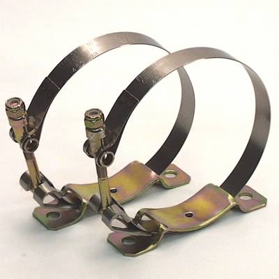 Colliers de fixation Canton Racing pour Accusump de 4,25 pouces de diamètre