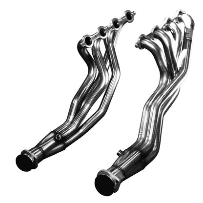 Collecteur d'échappement et kit de raccordement en acier inoxydable. - Collecteur de 1-7/8" et kit de raccordement catalysé vert. Pontiac GTO LS2 6.0L 2005-2006.