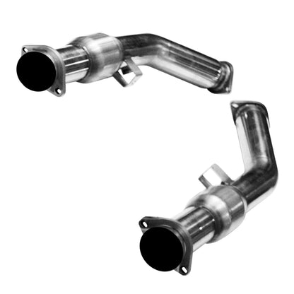 3" x 2-1/2"(OEM) GREEN Catted Connection - 3" SS GREEN Catted OEM Connection Pipes. 2004 Pontiac GTO.