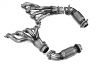 1-7/8"  x 3" Shorty & GREEN OEM Conn. - 1-7/8" Shorty Headers & GREEN Catted OEM Connection Pipes. 2008-2009 Pontiac G8.