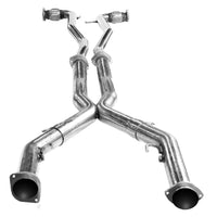 3" x 2-1/2" (OEM) Kun konkurrence X-Pipe - 3" SS Kun konkurrence X-Pipe. 2008-2009 Pontiac G8. Forbindes til OEM lyddæmpere.
