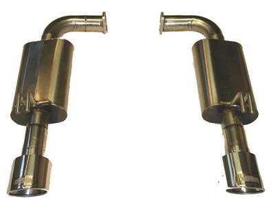 OEM x 2-1/2" akseludstødning - 2-1/2" rustfri akseludstødning med rustfri dyser. 2008-2009 Pontiac G8. Forbindes til original udstødning.