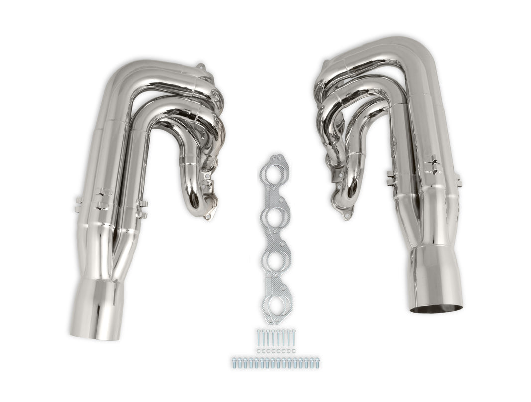 Hooker Racingheart 3-Step Dragster Headers - Chrome - Photo - Primary Right