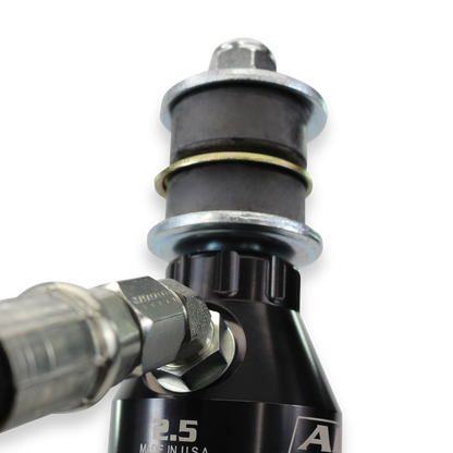 DF 2,5" Forreste SB RemRes Cadj 45Deg W10 - ADS Direkte Montering 2,5" Justerbar Reservoir Race Støddæmpere - For