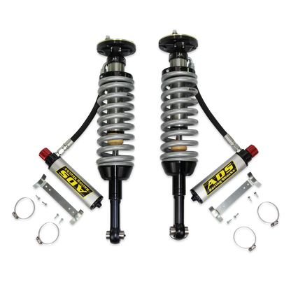 DF 2.5" Frnt RemClkRes 90Deg Cadj 650SR - ADS Direct Fit 2.5" Adjustable Reservoir Race Coilovers - Front