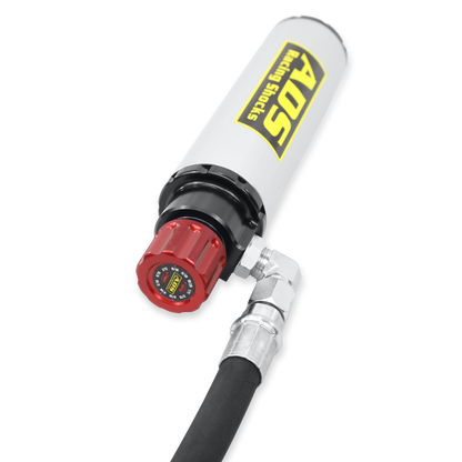 DF 2,5" forreste RemClk Res Cadj 90 graders slange - ADS Direkte montering 2,5" justerbar reservoir Race Coilovers - Foran