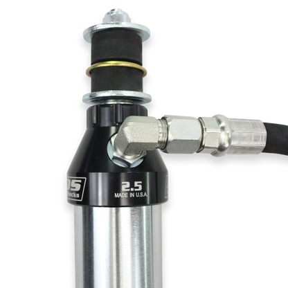 DF 2.5"x9.5" SB RemRes 90Deg WeldHrgl - ADS Direct Fit 2.5" Reservoir Race Shocks - Rear