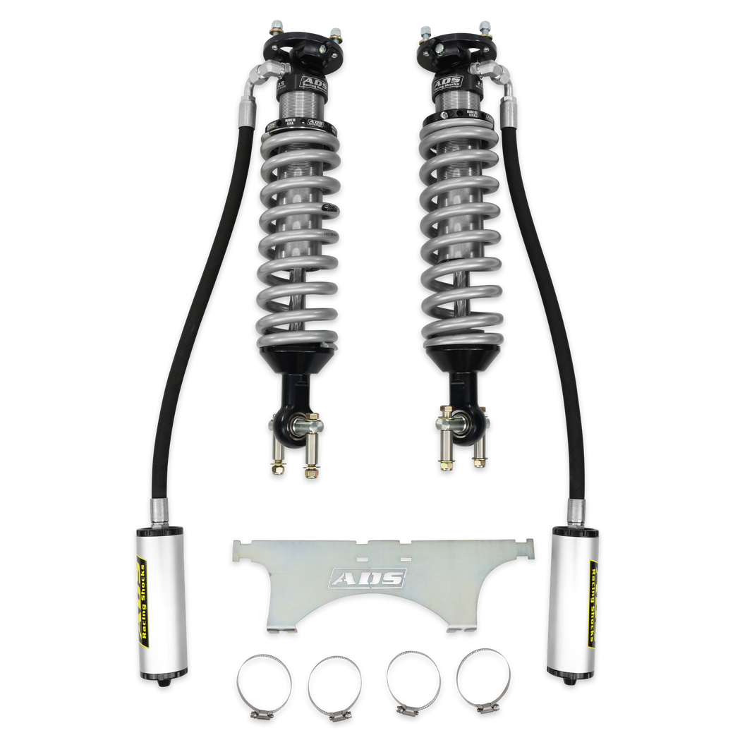 2021-2023 2.5 F150 4x4 Føde/baglæns 0-2.5 Løft - ADS Direkte Montering 2.5" Reservoir Race Gevindundervogne - For