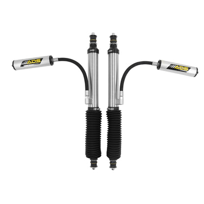 DF 2.5"Frnt 4"Lift 80Ser SB RemRes W-Ste - ADS Direct Fit 2.5" Piggyback Race Shocks - Front