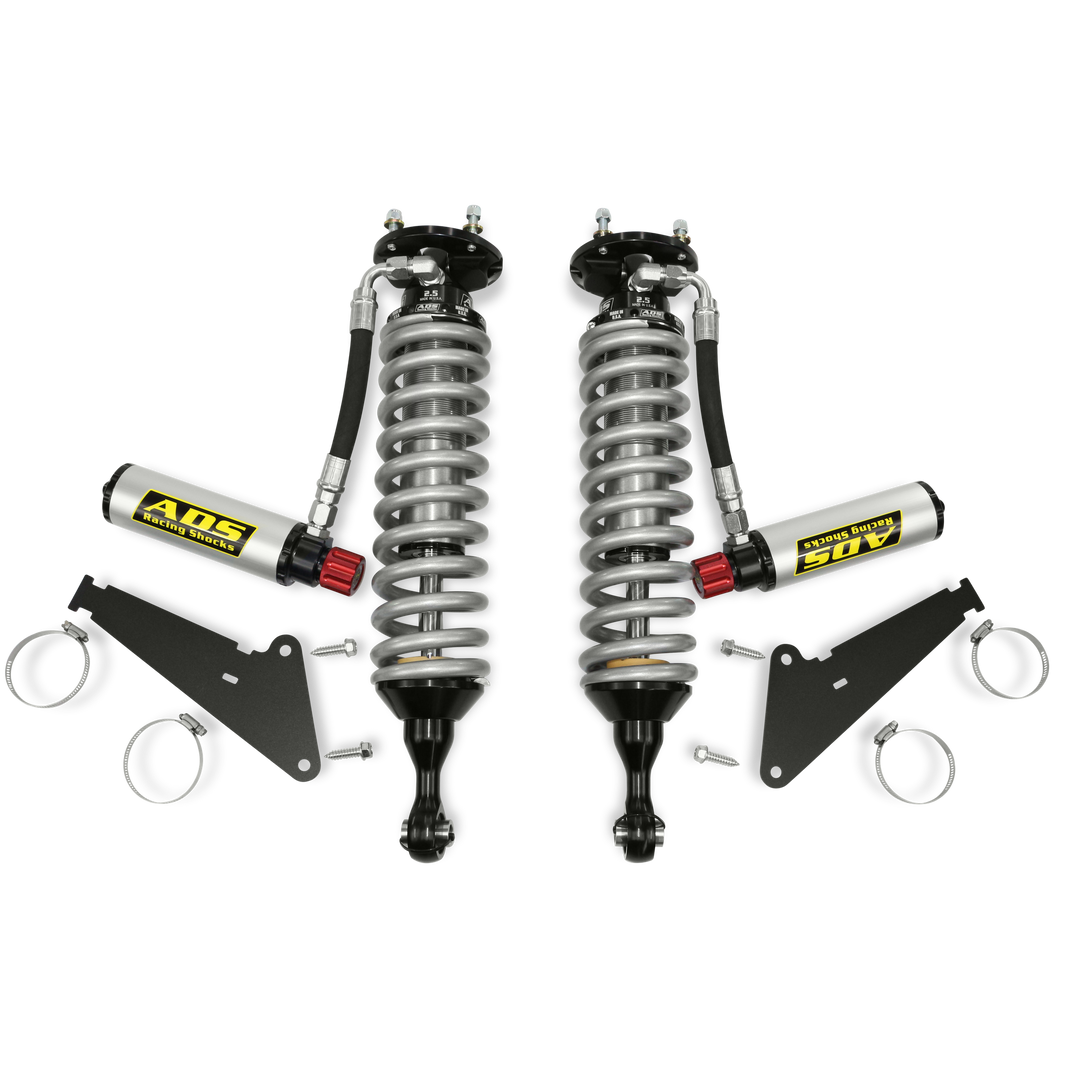 DF 2,5" Front 0-3" Lift CO RemClkRes Cadj 90 - ADS Direkte Montering 2,5" Justerbar Reservoir Race Coilovers - Foran