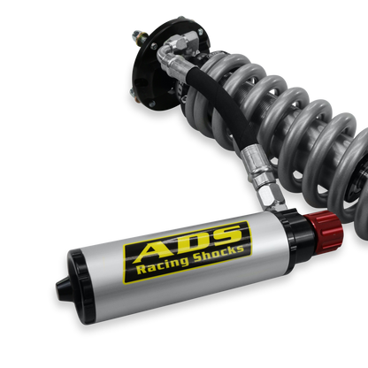 Amortisseurs réglables DF 2,5" avant, levée de 0 à 3", CO RemClkRes 90° - ADS Direct Fit 2,5" à réservoir réglable pour la compétition - Avant