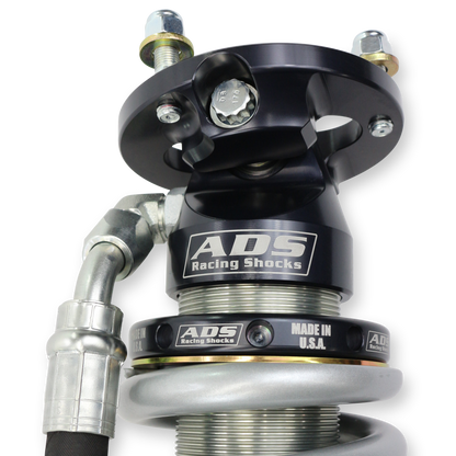 DF 2.5"Frnt 3-4"Lift 2D RemRes 90Deg 450 - ADS Direct Fit 2.5" Adjustable Reservoir Race Coilovers - Front