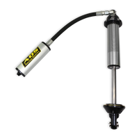 2.5"x8 CO RemRes 90Deg Hose 1" RodEnd Ca - ADS Race 2.5" Adjustable Reservoir Coilover - 90 Degree - Extended Rod End