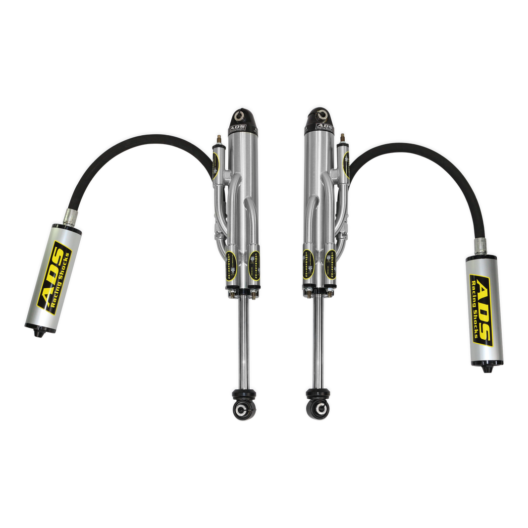 Tuyau court CO RemRes 90 de 2,5 po x 14 po - Amortisseur à ressort hélicoïdal avec réservoir de 2,5 po ADS Race - 90 degrés