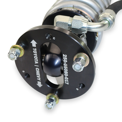 Amortisseurs combinés filetés de course à réservoir séparé DF 2,5" avant CO RemRes 90Deg 3RodEnd 650S - ADS Direct Fit 2,5" Reservoir Race Coilovers - Avant