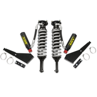 DF 2.5"Frnt CO RemRes 90Deg Cadj 3RodEnd - ADS Direct Fit 2.5" Adjustable Reservoir Race Coilovers - Black - Front