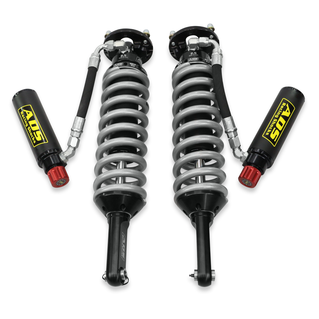 DF 2,5" Foran CO RemRes 90° Cadj 3 RodEnd - ADS Direct Fit 2,5" Justerbar Reservoir Race Coilovers - Sort - Foran