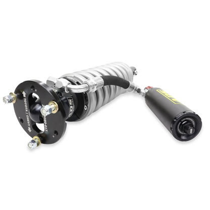 Amortisseurs réglables DF 2,5" à réservoir séparé, 90°, 3 tiges - ADS Direct Fit 2,5" - Noir - Avant