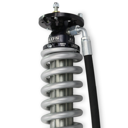 Amortisseur à réservoir séparé ADS Race 2,5" à corps court et lisse, 2,5" x 9,5"