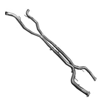 3" x 2-1/2" (OEM) Kun konkurrence X-Pipe - 3" SS Kun konkurrence X-Pipe. 2014-2017 Chevrolet SS. Forbindes til OEM lyddæmpere.