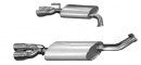 OEM x 2-1/2" Axle-Back Exhaust - 2-1/2" SS Axle-Back w/Quad SS Tips.