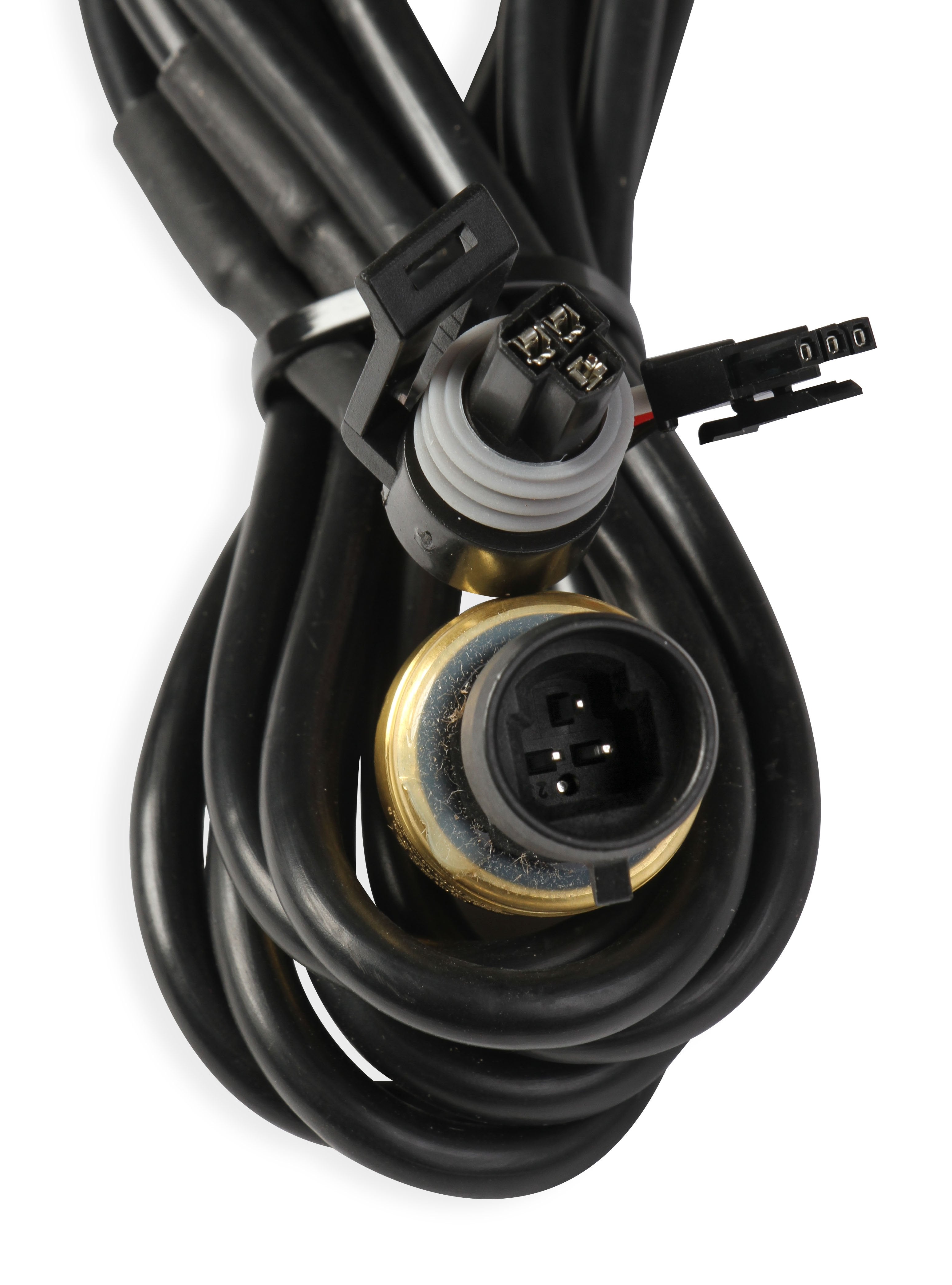 Holley Analog Style Oil Pressure Gauge - Photo - out of package Back
