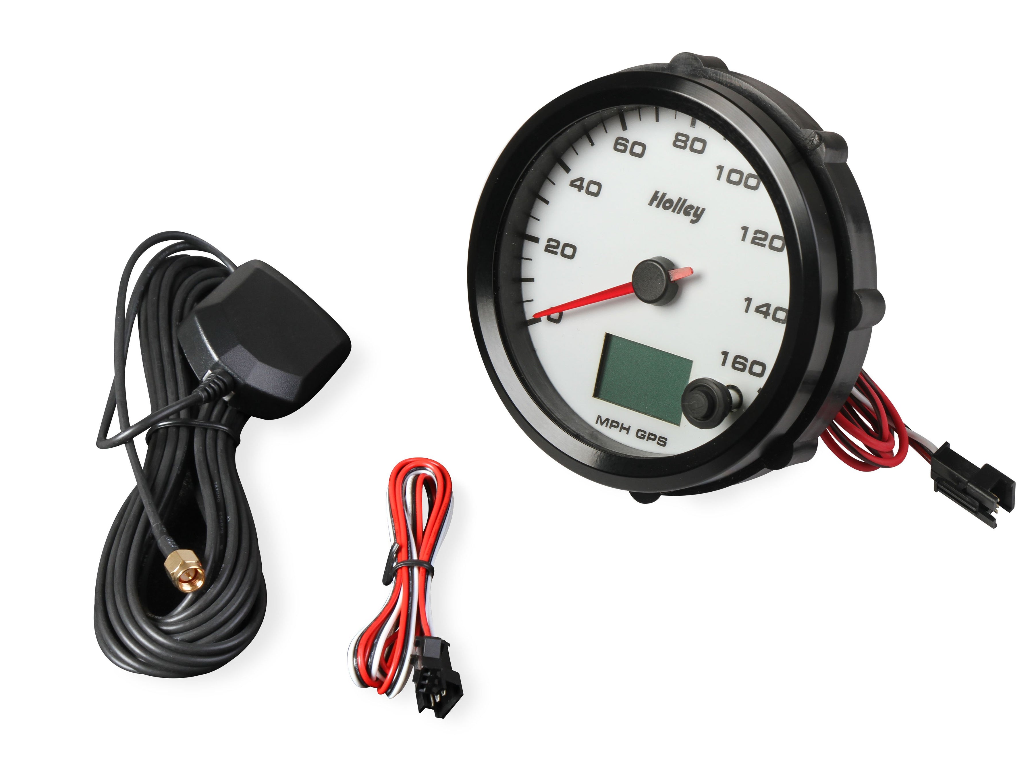Holley Analog Style Speedometer - Photo - out of package Right