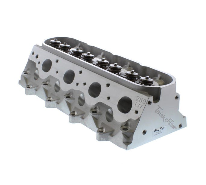 Trick Flow CNC Ported 6 Bolt 260CC LS7 Cylinder Heads